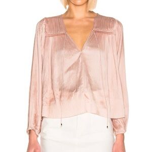 Ulla Johnson Blush Pink Blouse